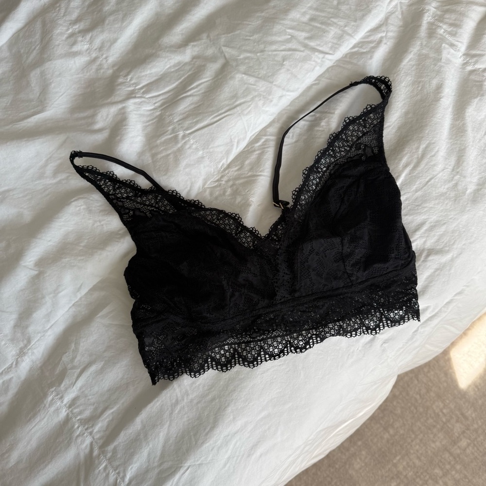 Soma Black Lace Bandeau - Picture 2 of 7